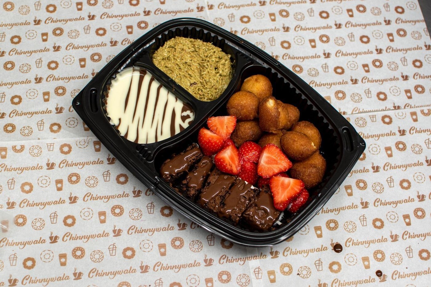 Chocolate Kunafa Sharing Platter