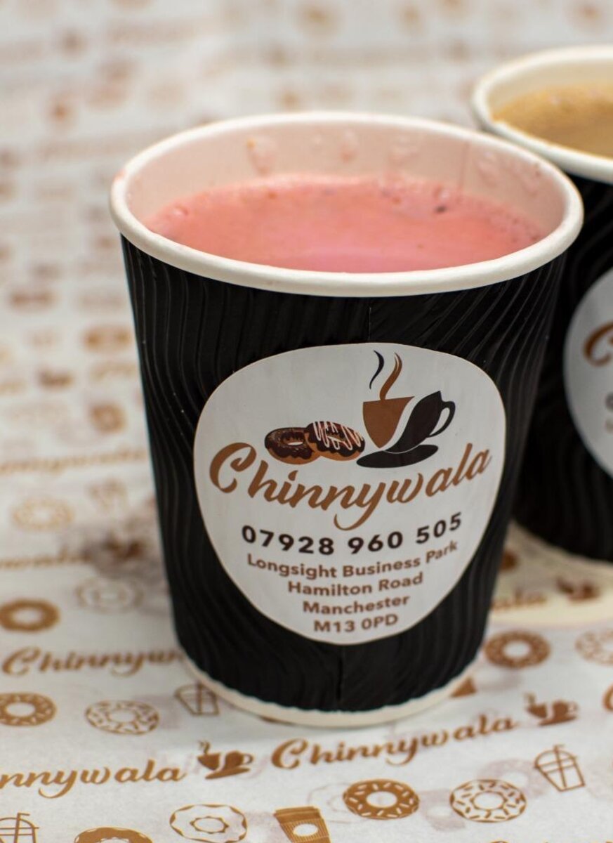 Pink Tea served in a Chinnywala cup